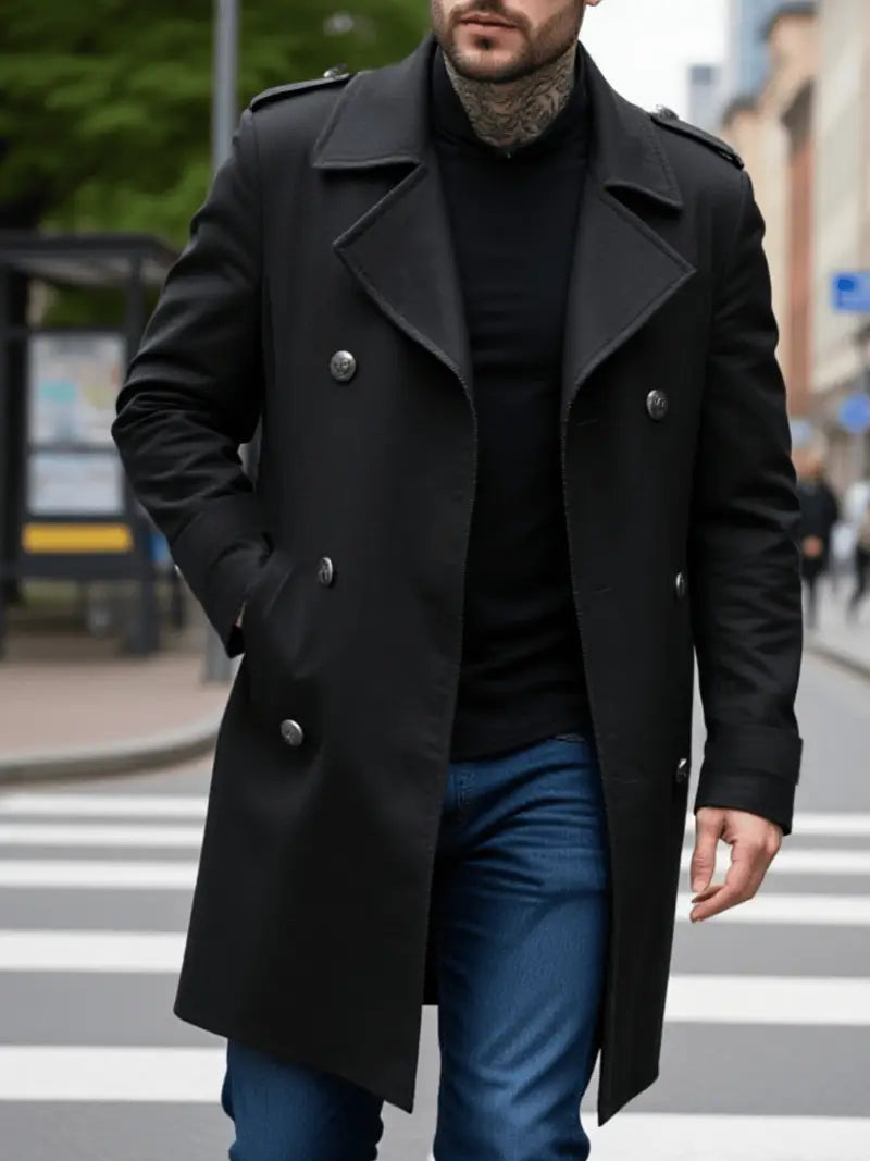 Men's Elegant Trench Coat Ref: 10012