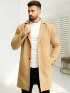 Men's Elegant Tweed Coat Ref: 10011