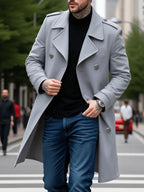 Men's Elegant Trench Coat Ref: 10012