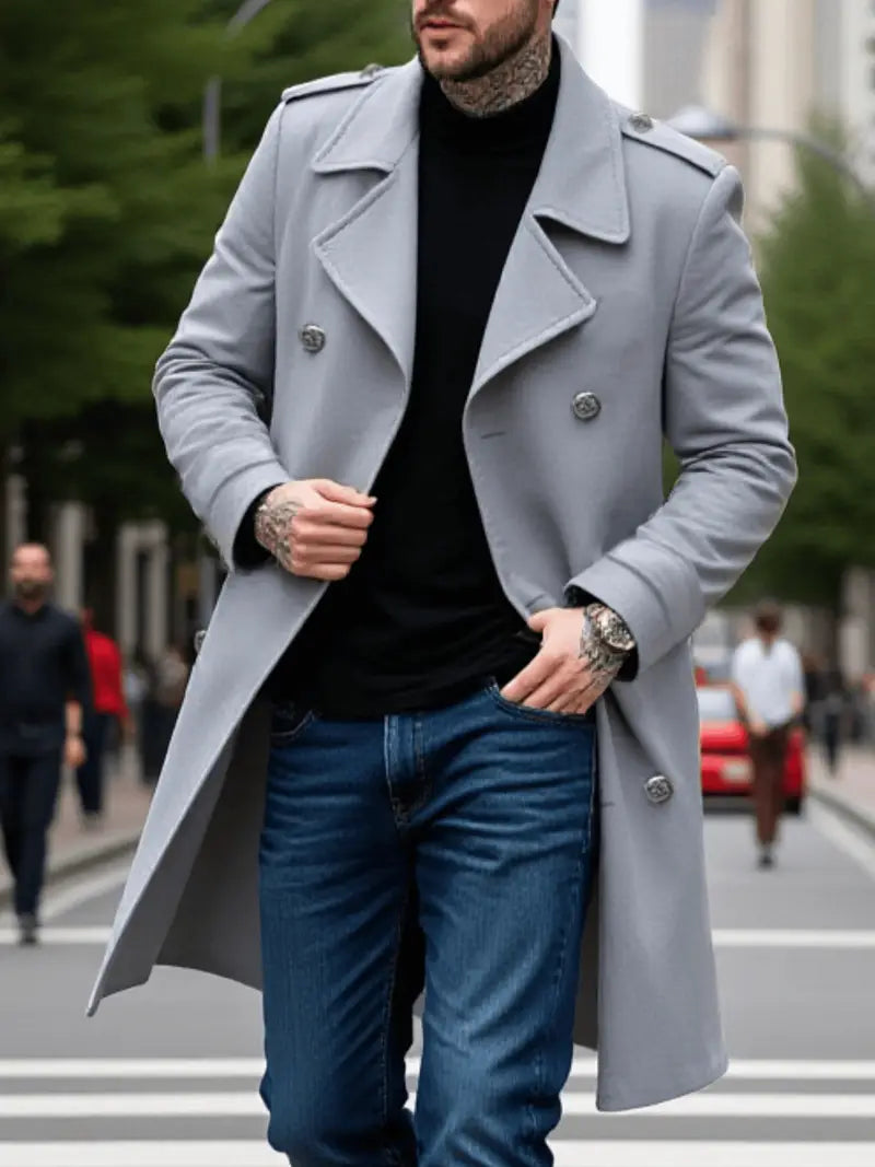 Men's Elegant Trench Coat Ref: 10012