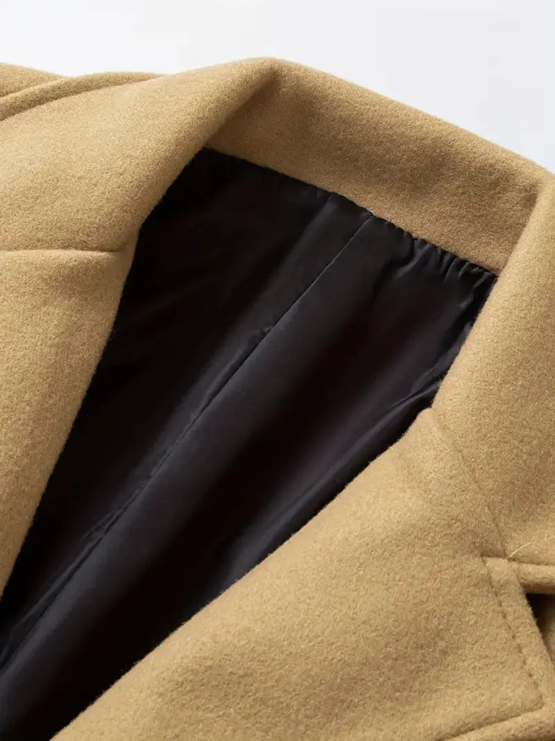 Men's Elegant Tweed Coat Ref: 10011